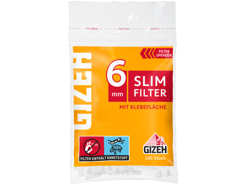 Gizeh Slim Filter Ø 6mm
