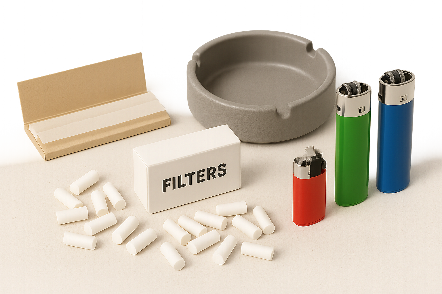 Papes und Filter & sonstiges Raucherzubehör