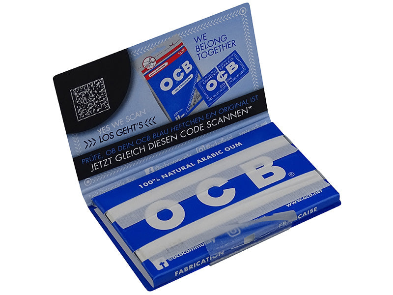 OCB kurz Blau Doppelt mit Gummizug